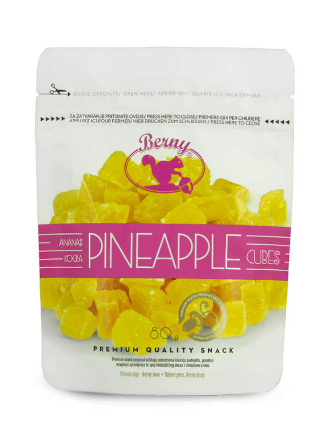 Pineapple cubes 